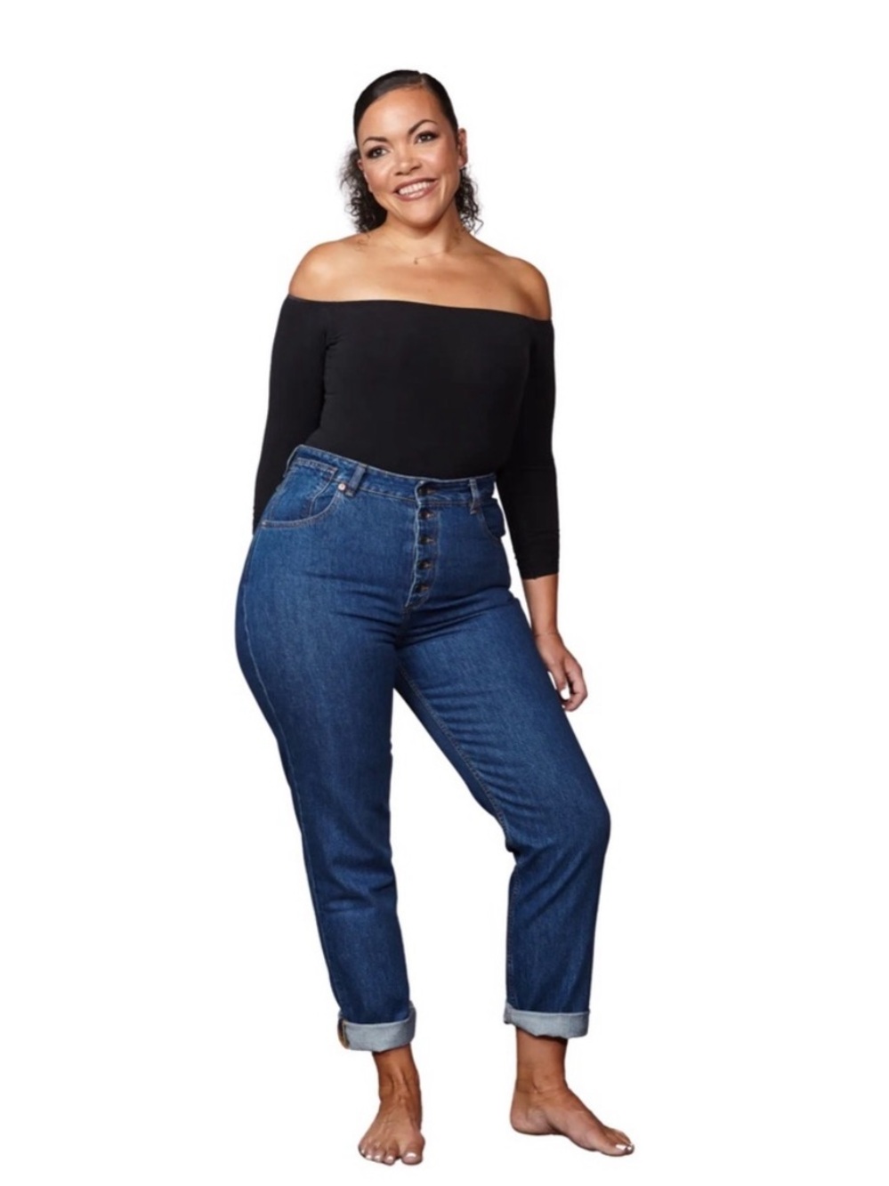 Decade Studio Pamela Jeans in Dark Wash | Size 33